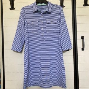 Vineyard Vines Margo Performance Shirt Dress Small